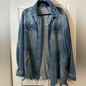 Free People denim jacket
